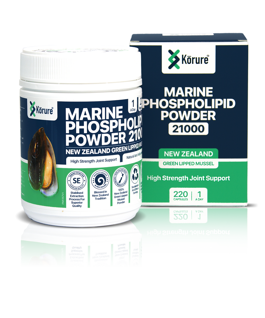 Marine Phospholipid Powder - 220 Capsules - Korure New Zealand