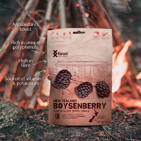 NZ Freeze Dried Boysenberry *NEW* - Travel Snack