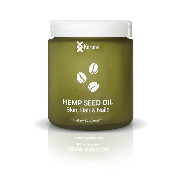 Hemp Seed Oil - Rich in GLA for Hair, Nail and Skin